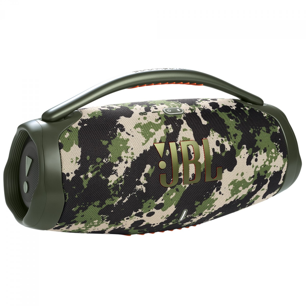 Caixa De Som JBL Boombox 3 Squad, Bluetooth, Verde, JBLBOOMBOX3SQUADBR