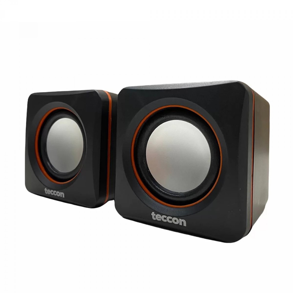 Caixa de Som Teccon, P2/USB, Preto, TC0074