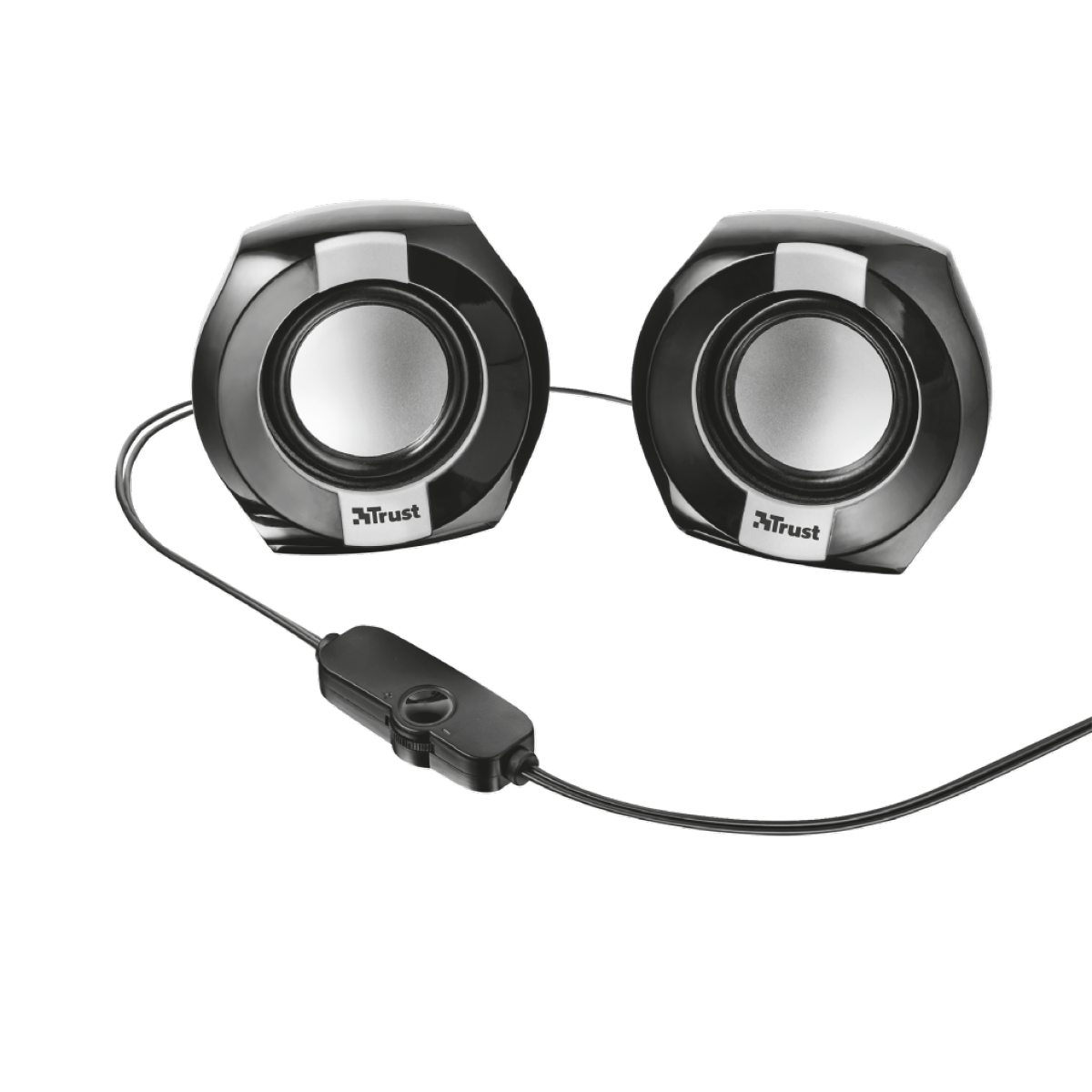 Caixa de som Trust Polo Compact 2.0, Speaker Set, USB, 4W RMS