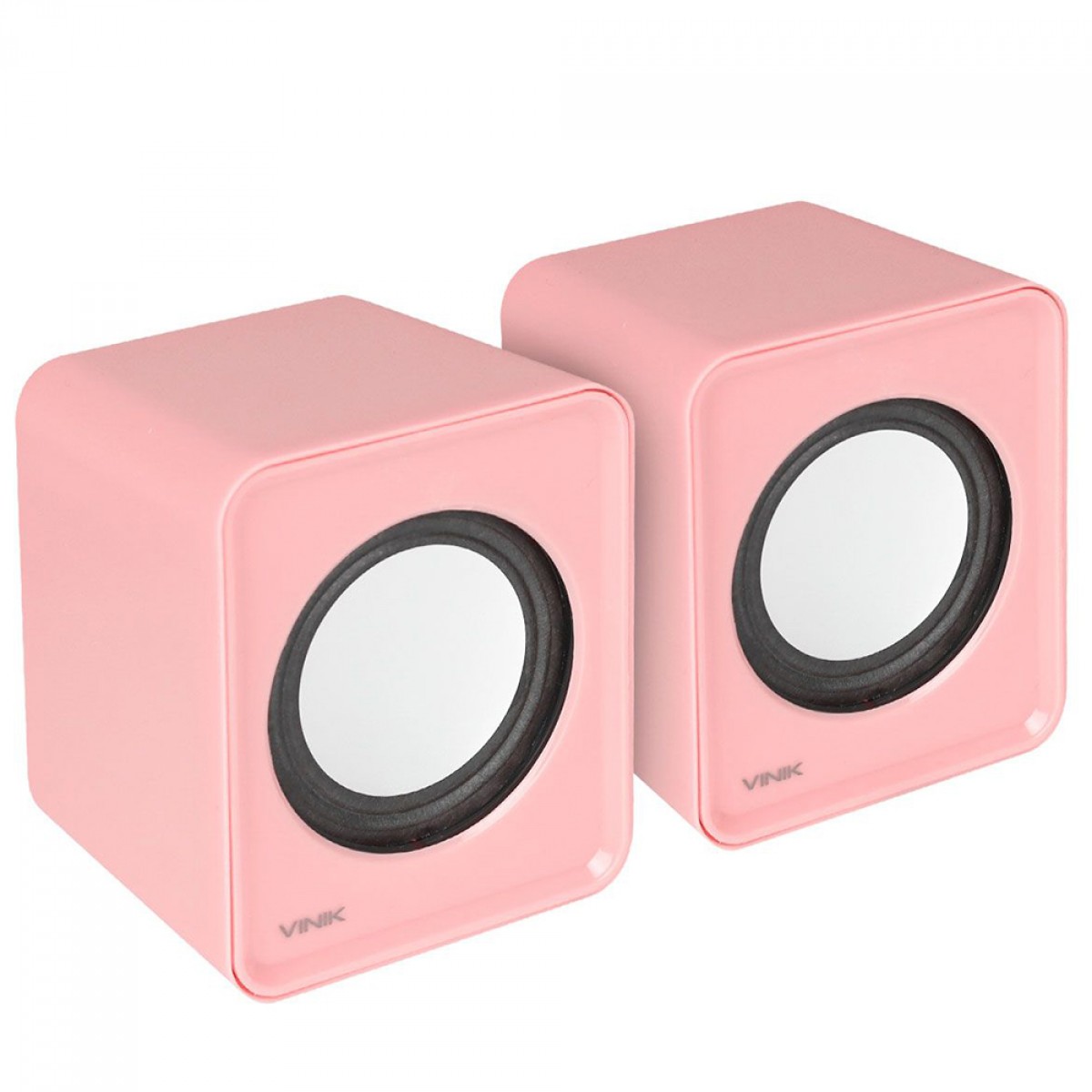 Caixa De Som Vinik, USB, 3.5mm, 2x1W, Rosa, VS-01R