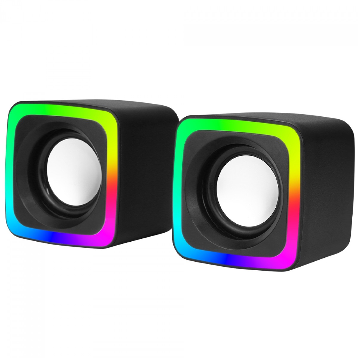 Caixa de Som Xtrike Me SK-201, RGB, 2x3W, P2/USB, Preto