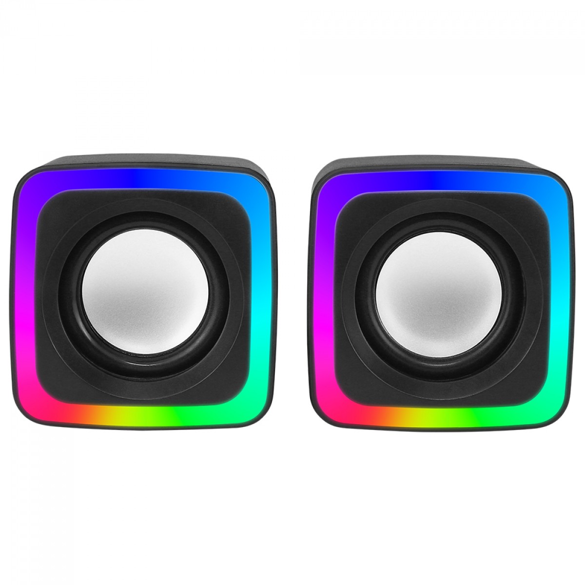 Caixa de Som Xtrike Me SK-201, RGB, 2x3W, P2/USB, Preto