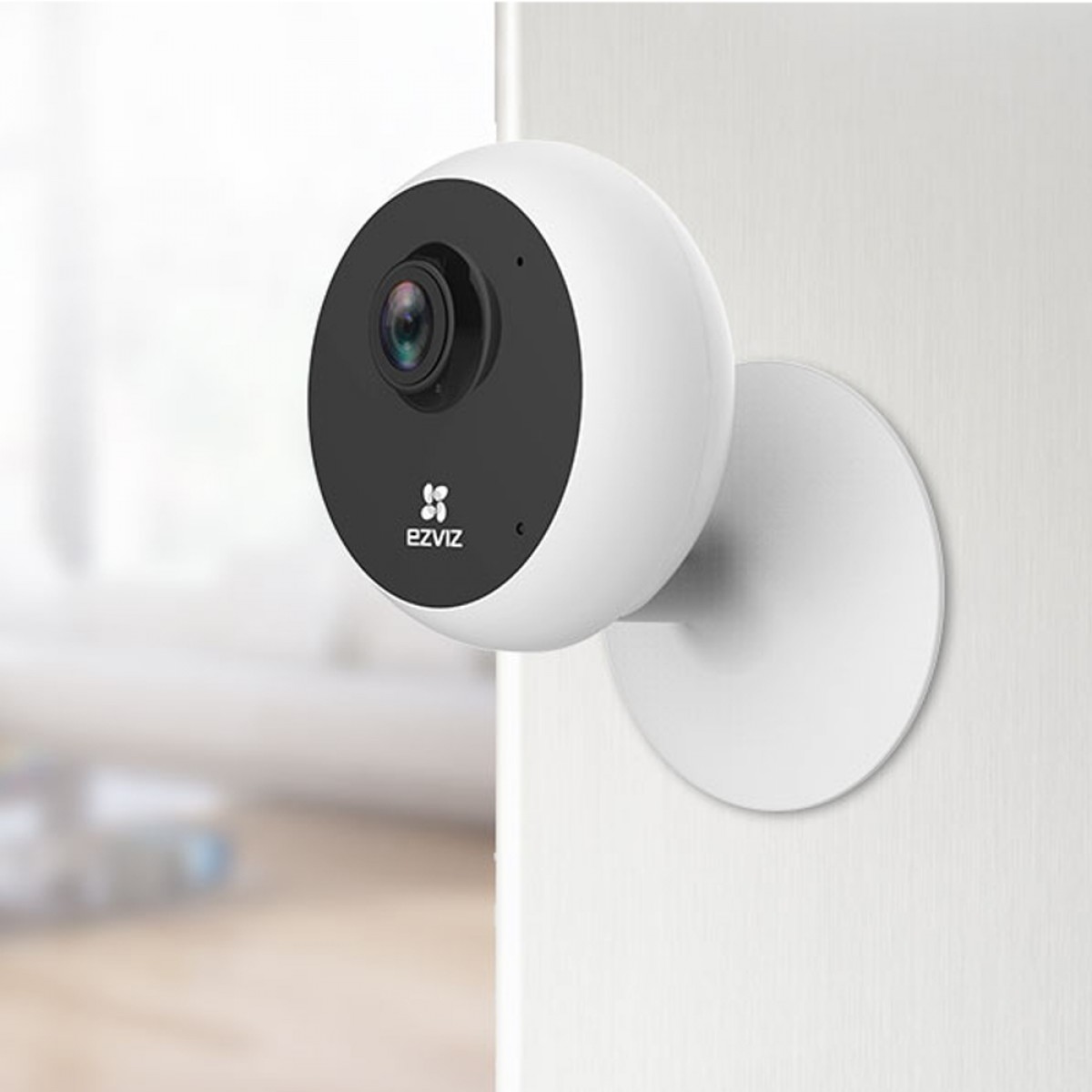Câmera de Segurança EZVIZ C1C, WIFI, Full HD, Visão Noturna, Branco, CS-C1C-E0-1E2WF