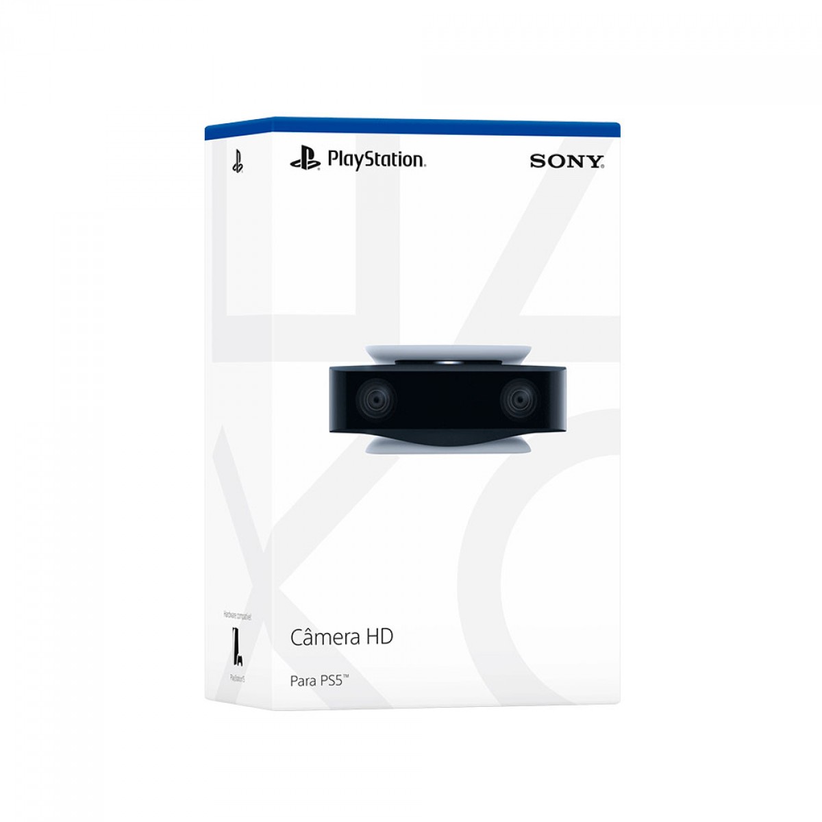 Câmera HD Sony Para PS5, Branco/Preto, CFI-ZEY1X