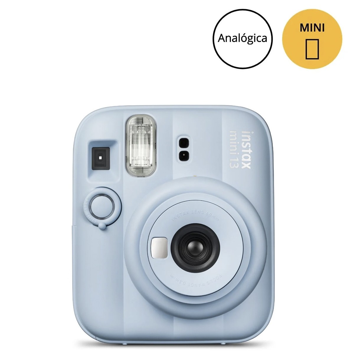 Câmera Instantânea Fujifilm Instax Mini 13 Frost Blue, Analógica, Azul