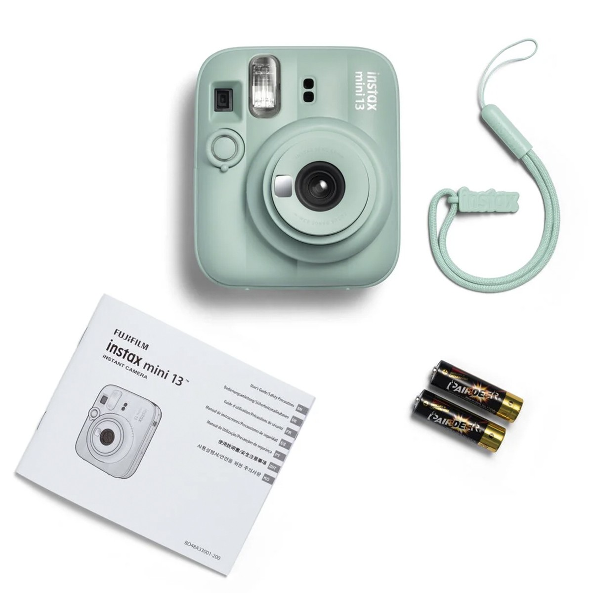 Câmera Instantânea Fujifilm Instax Mini 13 Lagoon Green, Analógica, Verde