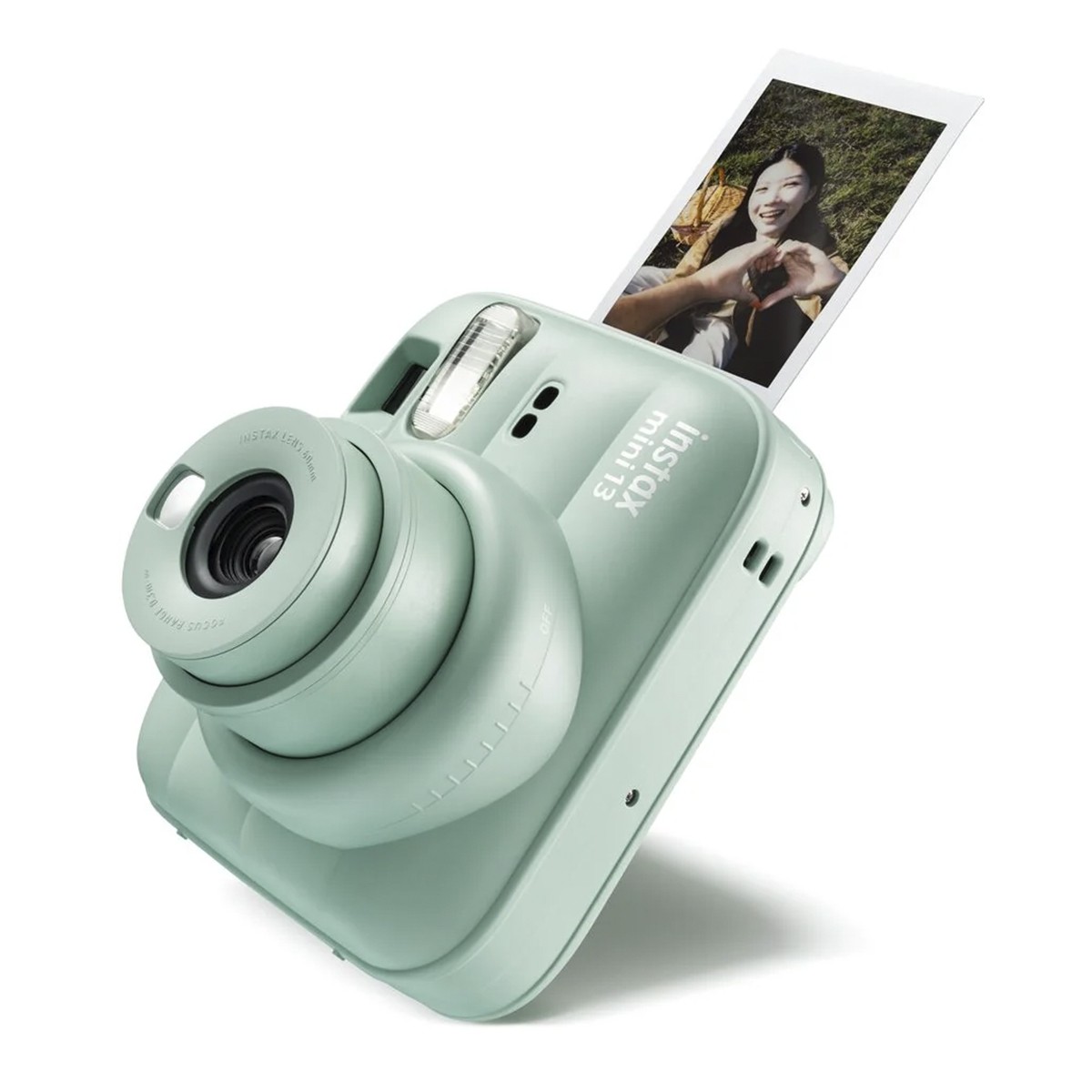 Câmera Instantânea Fujifilm Instax Mini 13 Lagoon Green, Analógica, Verde