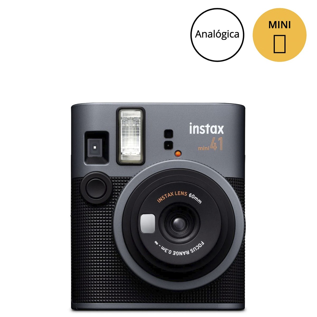 Câmera Instantânea Fujifilm Instax Mini 41, Analógica, Preto