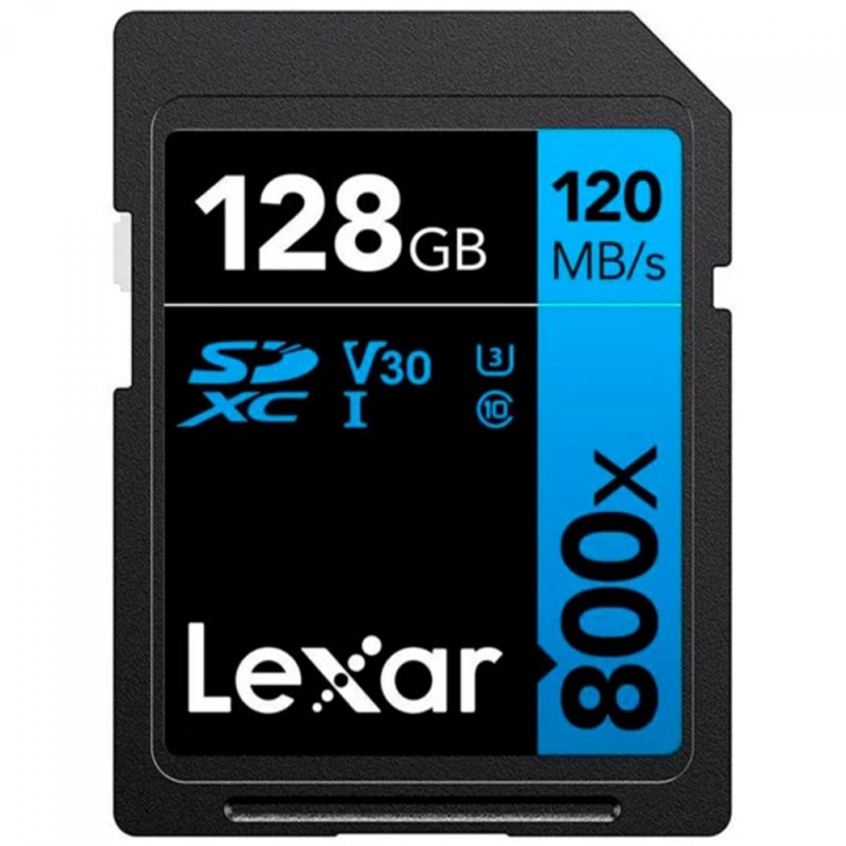 Cartão De Memória Lexar 800X SDXC UHS-I, 128GB, Classe 10, LSD0800P128G-BNNNU