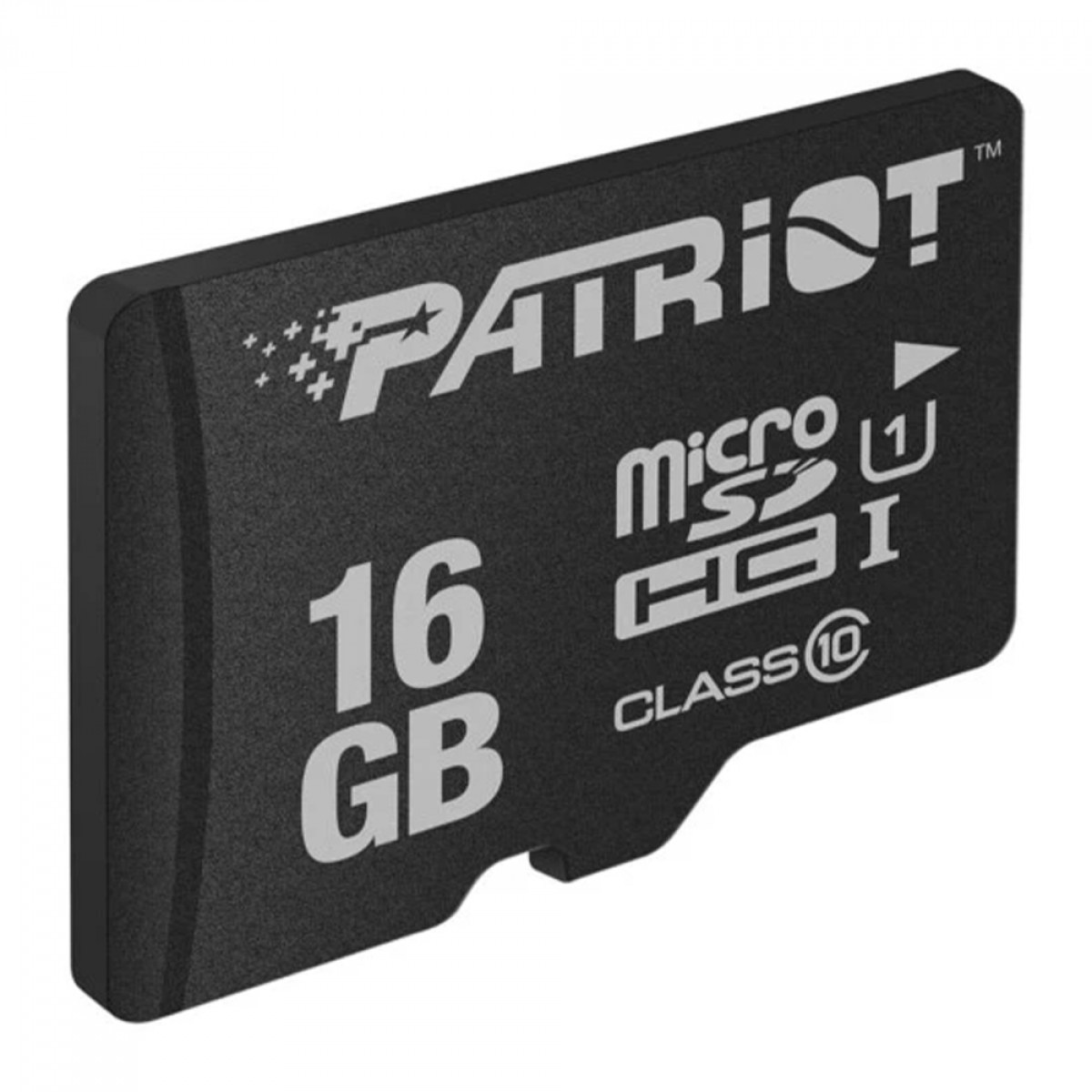 Cartão De Memória Patriot LX Series MicroSDHC, 16GB, UHS-1, Classe 10, Com Adaptador, PSF16GMCSDHC10