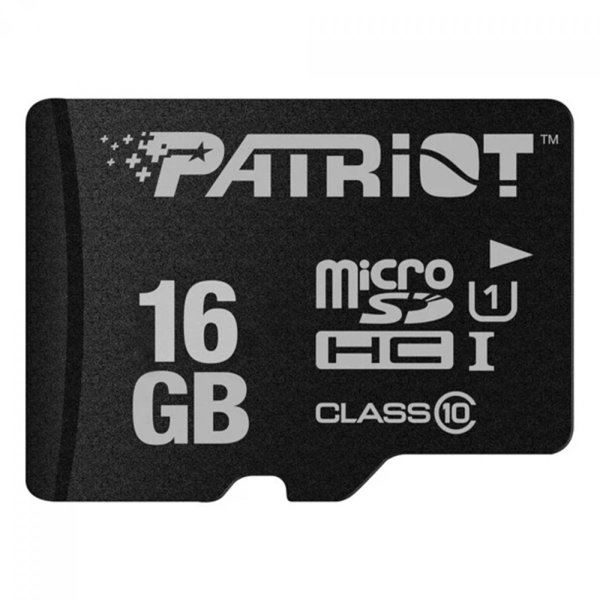 Cartão De Memória Patriot LX Series MicroSDHC, 16GB, UHS-1, Classe 10, Com Adaptador, PSF16GMCSDHC10