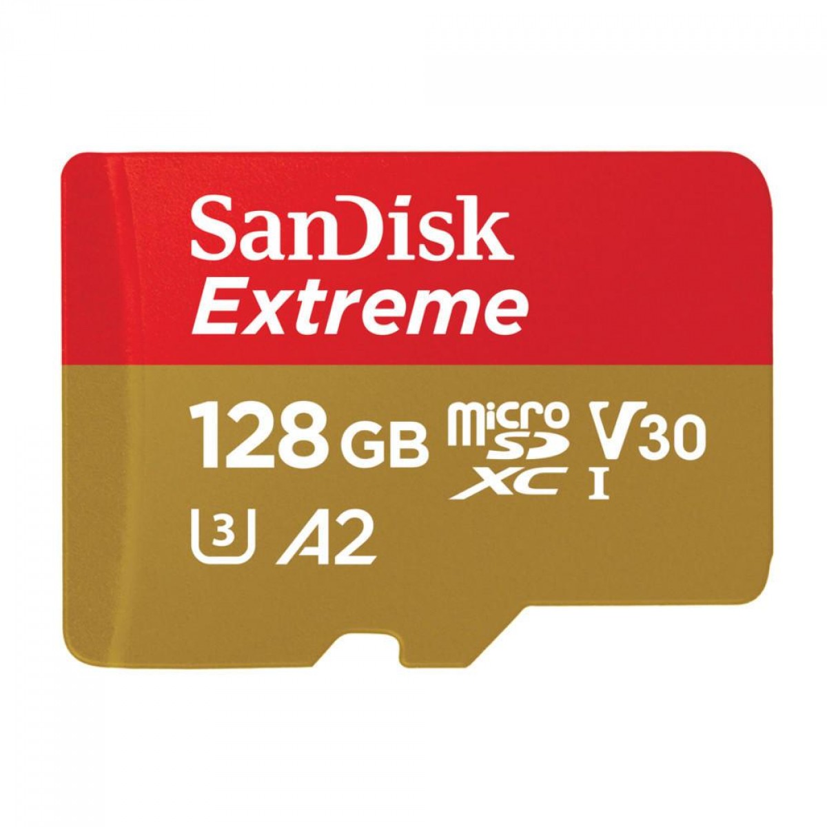 Cartão De Memória SanDisk Extreme MicroSDXC UHS-I, 128GB, 160MBs, Class 10, Com Adaptador, SDSQXA1-128G-GN6AA