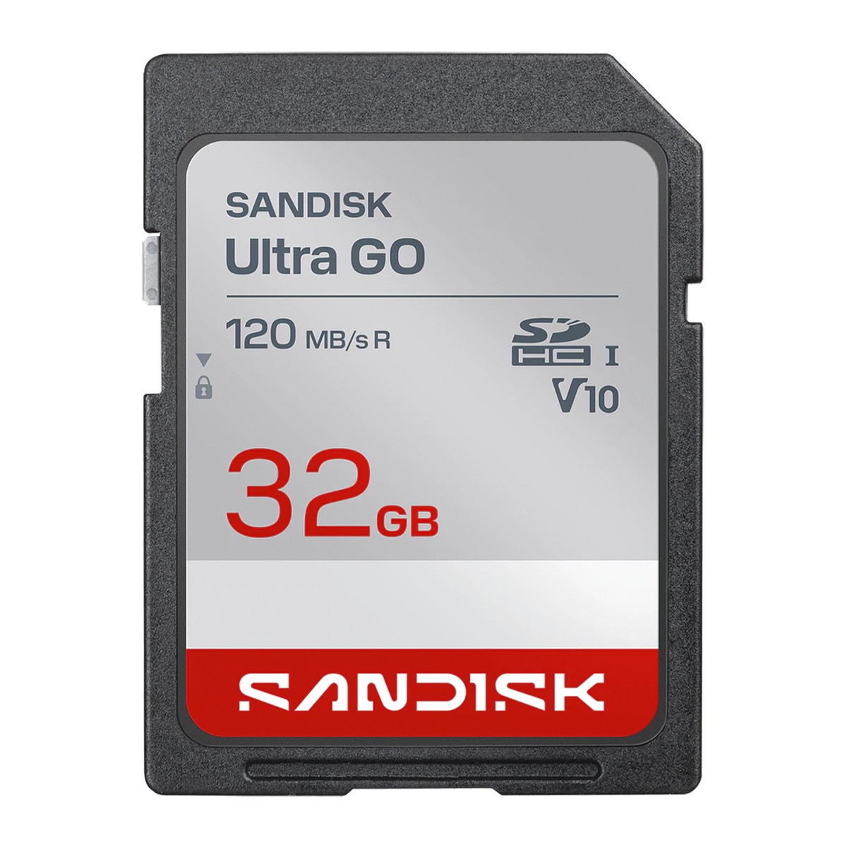 Cartão De Memória SanDisk Ultra GO, SDHC, 32GB, 120MBs, Class 10, SDSDUGN-032G-GN6IN