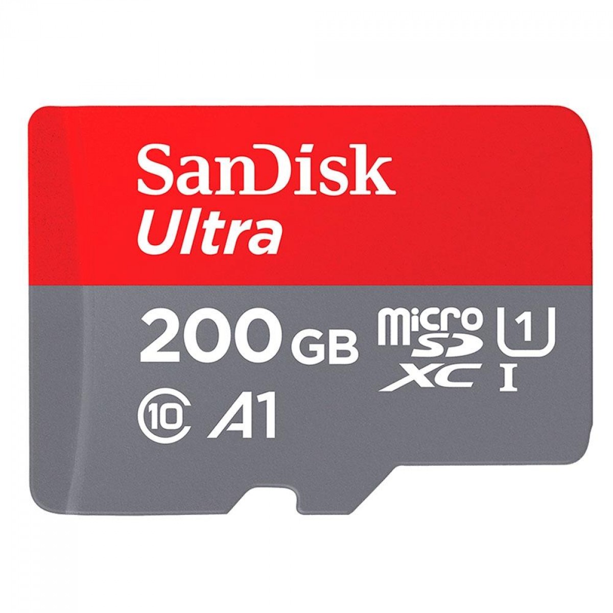 Cartão De Memória SanDisk Ultra MicroSDXC UHS-I, 200GB, 120MBs, Class 10, Com Adaptador, SDSQUA4-200G-GN6MA