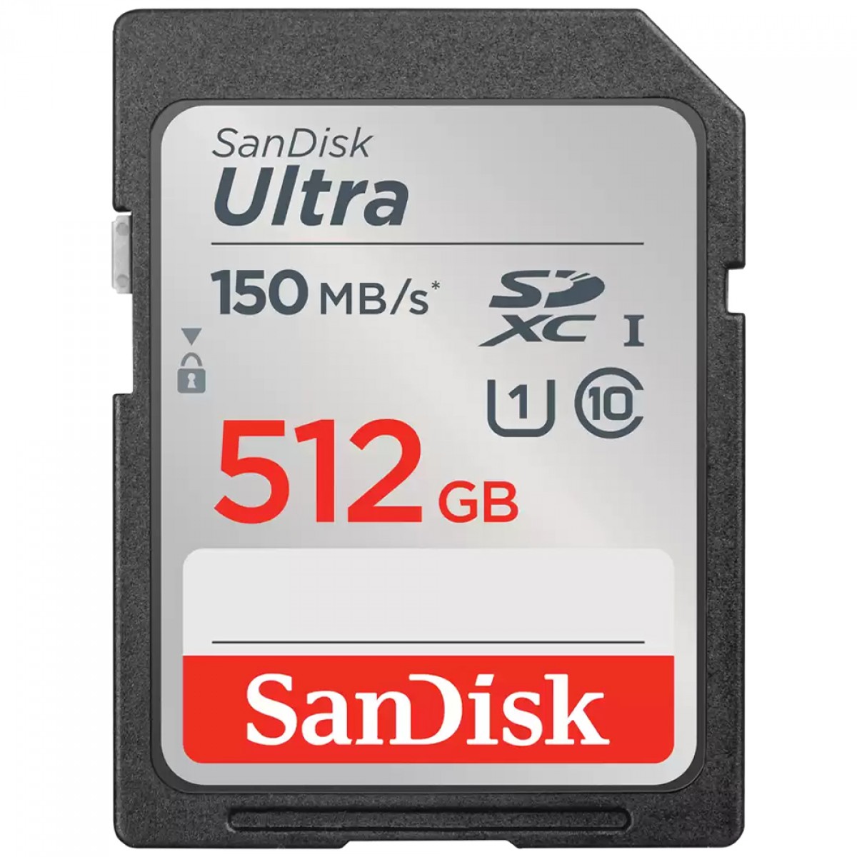 Cartão de Memória SanDisk Ultra, UHS-I e SDXC, 512GB, 150MBs, Class 10, SDSDUNC-512G-GN6IN