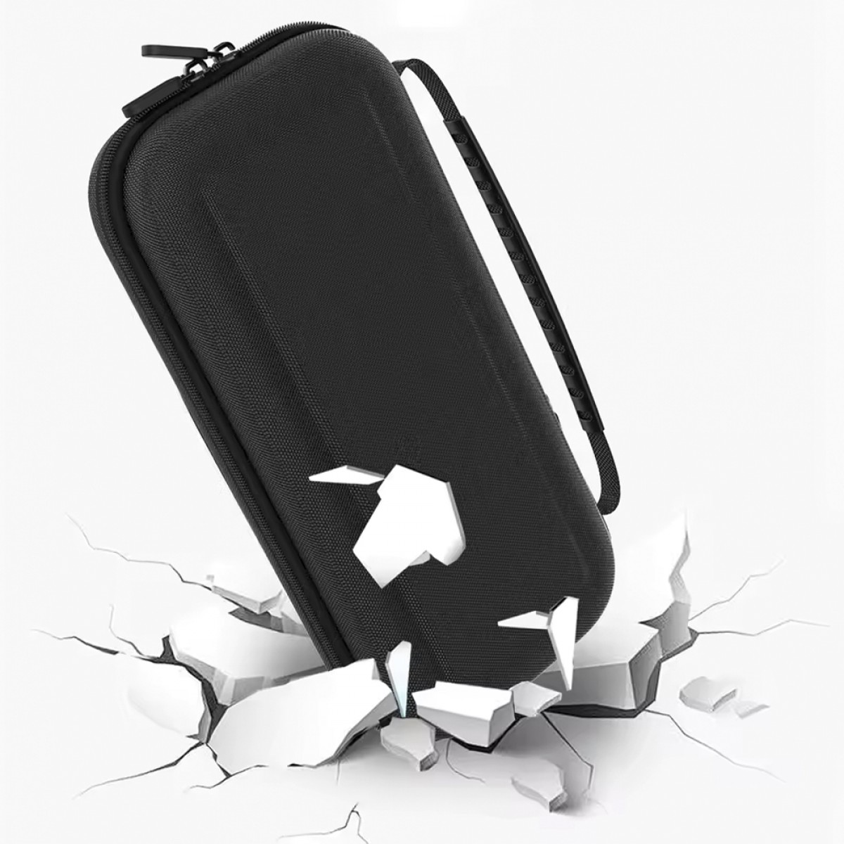 Case de Transporte Ipega Para Nintendo Switch 2, Com Espaços de Acessórios, Resistente, Preto, PG-SW2003