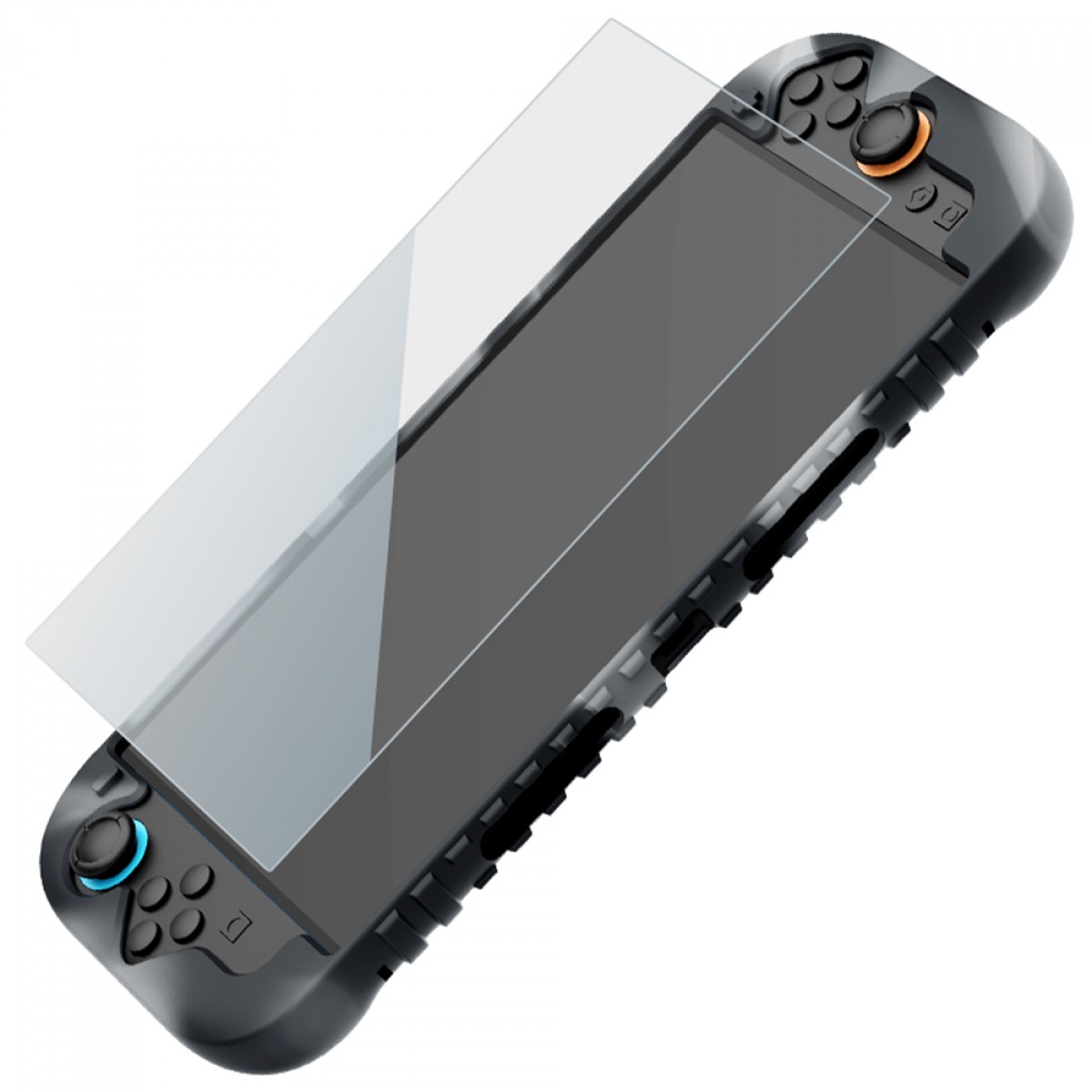 Combo 2 em 1 Ipega, Capa de Silicone Camuflada + Película de Vidro, Para Nintedo Switch 2, PG-SW2024A