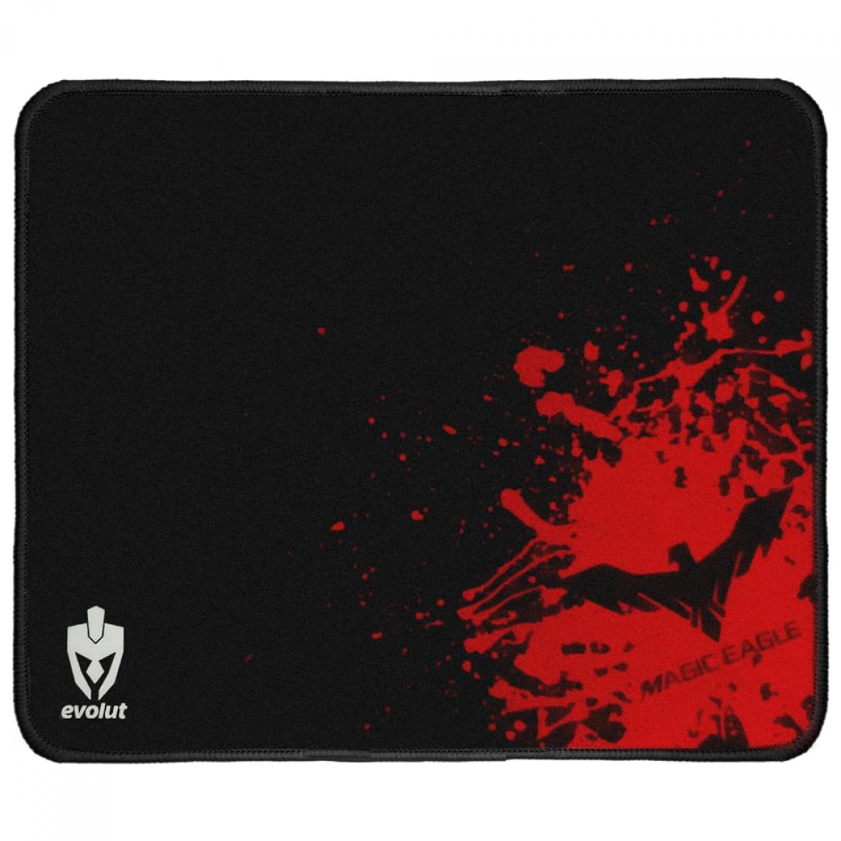 Combo Gamer Evolut Starter EG-54, 4 em 1, Teclado, Mouse, Headset e Mousepad, Rainbow, Preto
