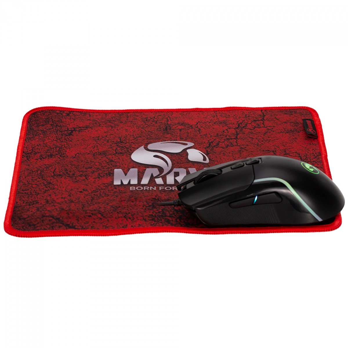 Combo Gamer Marvo CM416 4 em 1, Headset, Teclado, Mouse e Mousepad, RGB, Preto, CM416 EN  