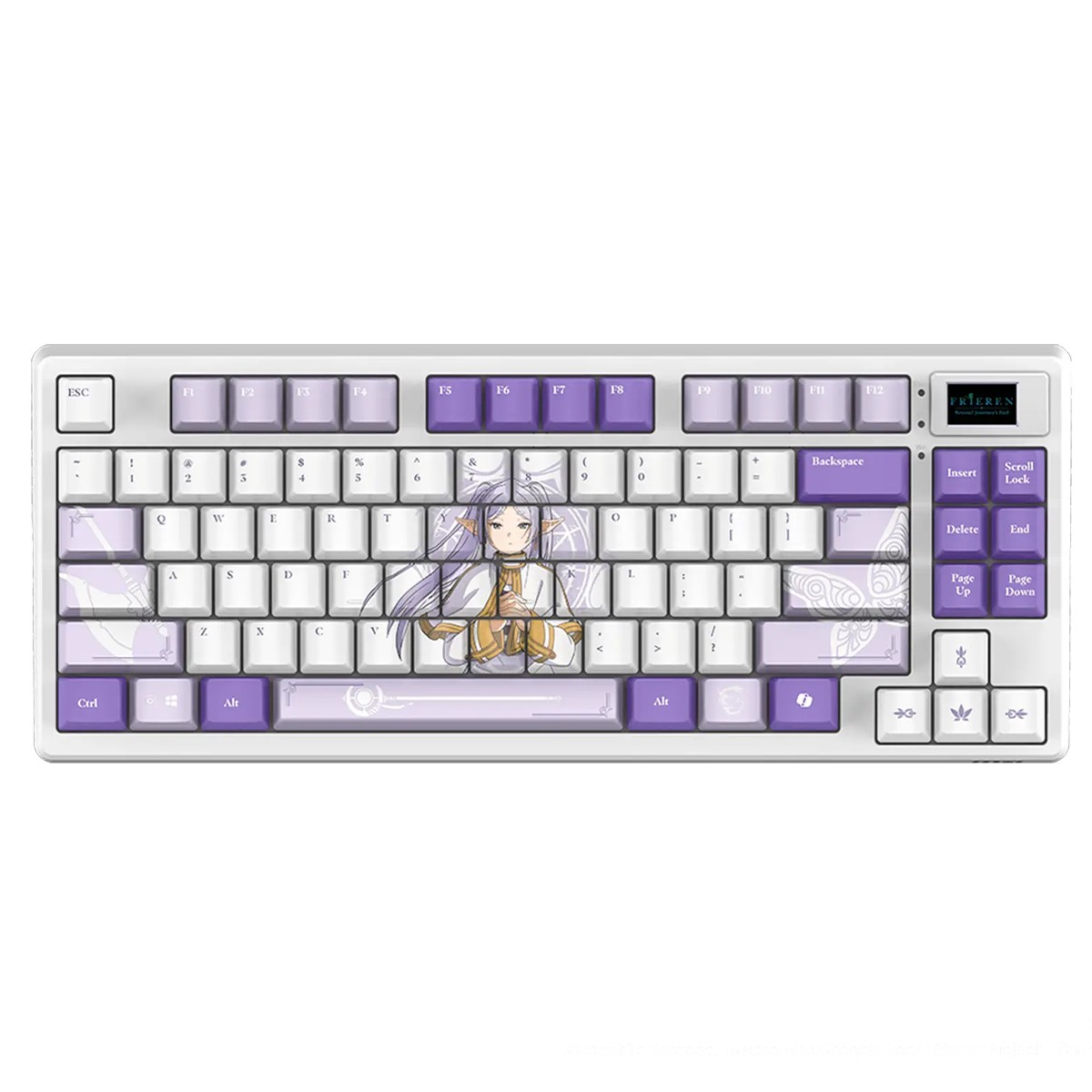 Combo Gamer MSI Frieren Edition, Wireless, Teclado, Mouse e Mousepad, Branco, RGB, 952-8Z0Z-001