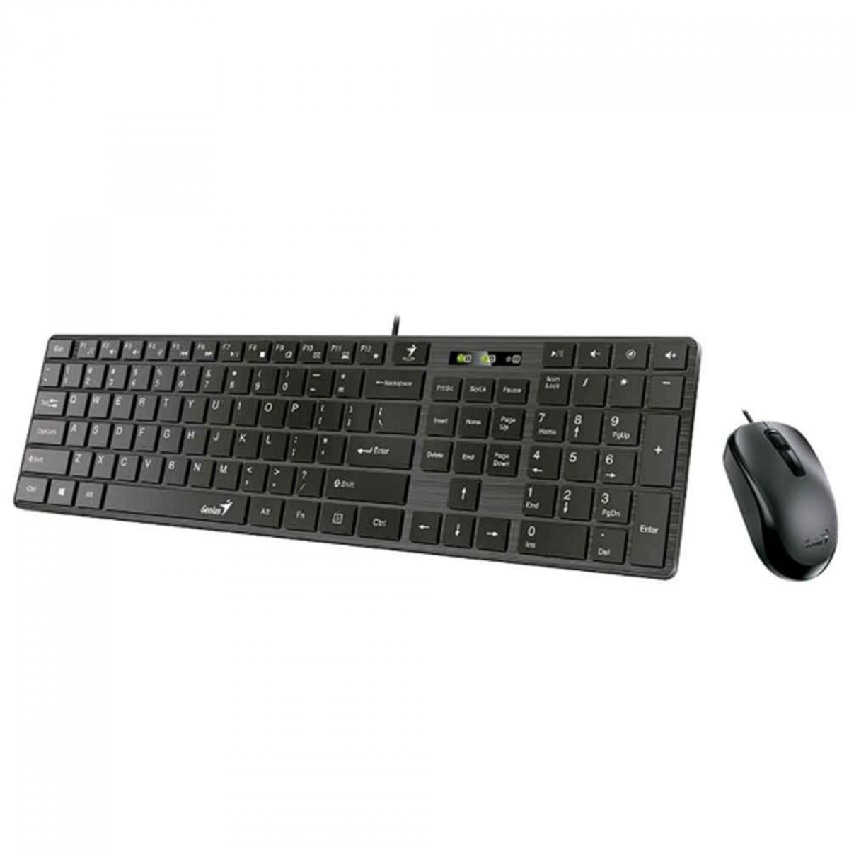 Combo Teclado e Mouse Genius SS-C126, USB, ABNT2, Preto