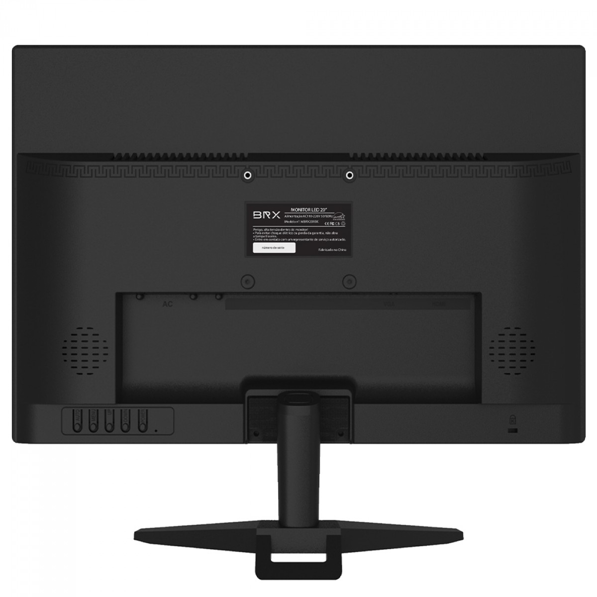 Computador BRX Intel I3 3220, B75, 8GB DDR3, SSD 240GB, Fonte 550W, Windows 10, Com Monitor + Kit Teclado e Mouse, TBPCI332208240W10M20TM