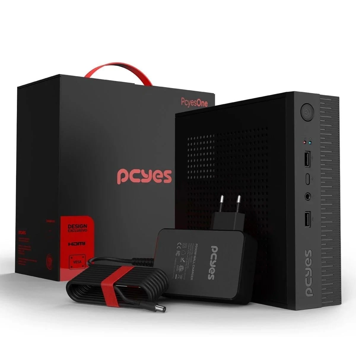 Computador PCYES One B300 Quad Core I3 8100, 8GB DDR4, SSD 256GB, Linux Ubuntu, CP408698