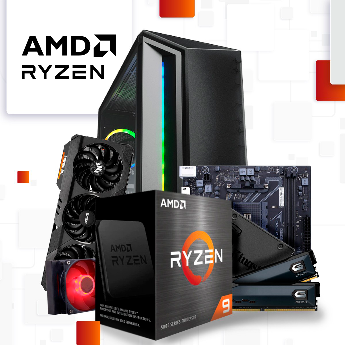 PC Gamer Custom AMD Ryzen 3000 AM4