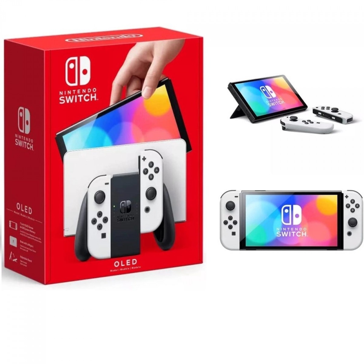 Nintendo Switch OLED Joy-Con - White