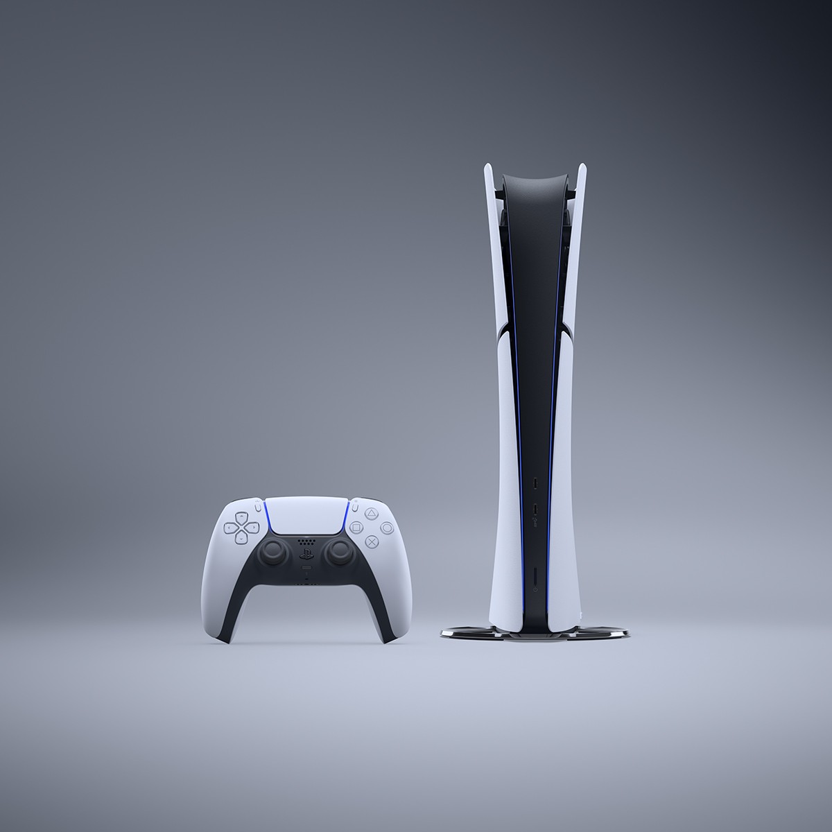 Console Playstation 5 Edição Digital, 825GB, Com 1 Controle DualSense