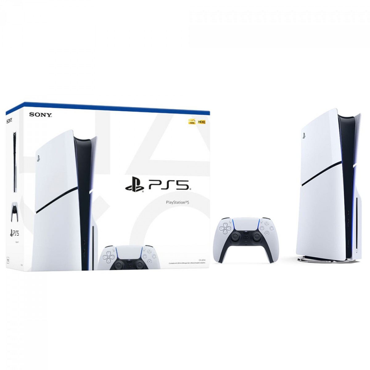 Console Playstation 5 Slim, Mídia Física, 1TB, Com 1 Controle PS5
