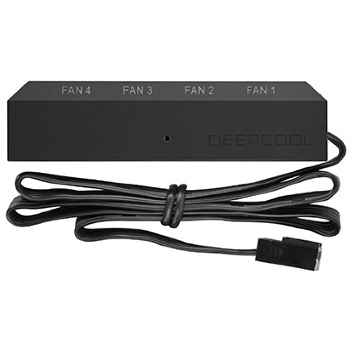 Controlador de Fan Deepcool FH-04, com 4 Saídas de 3 e 4 pinos, Função PWM, DP-F04PWM-HUB