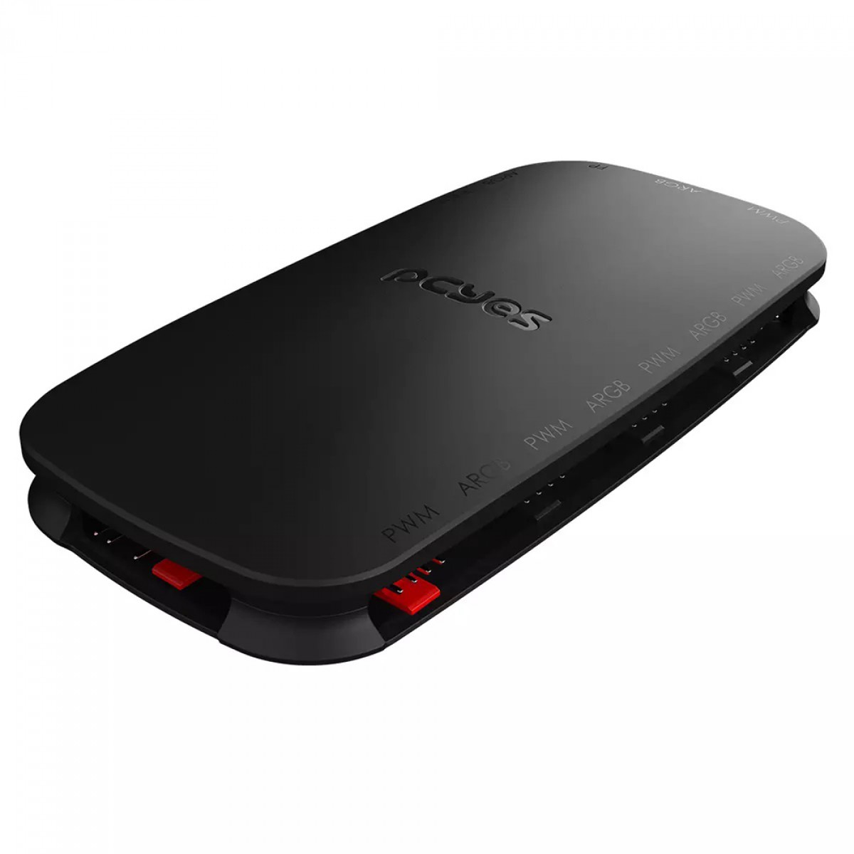 Controlador de Fan PCYES Light Core Black Vulcan, 9 Portas PWM+ARGB, Preto, PELC9PVBR