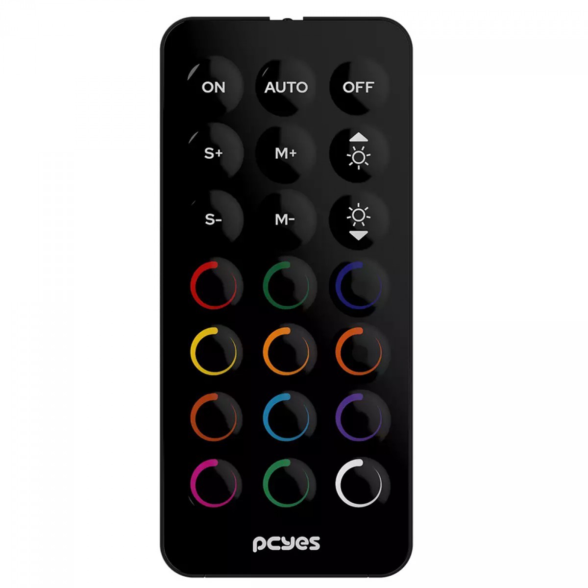 Controlador de Fan PCYES Light Core Black Vulcan, 9 Portas PWM+ARGB, Preto, PELC9PVBR