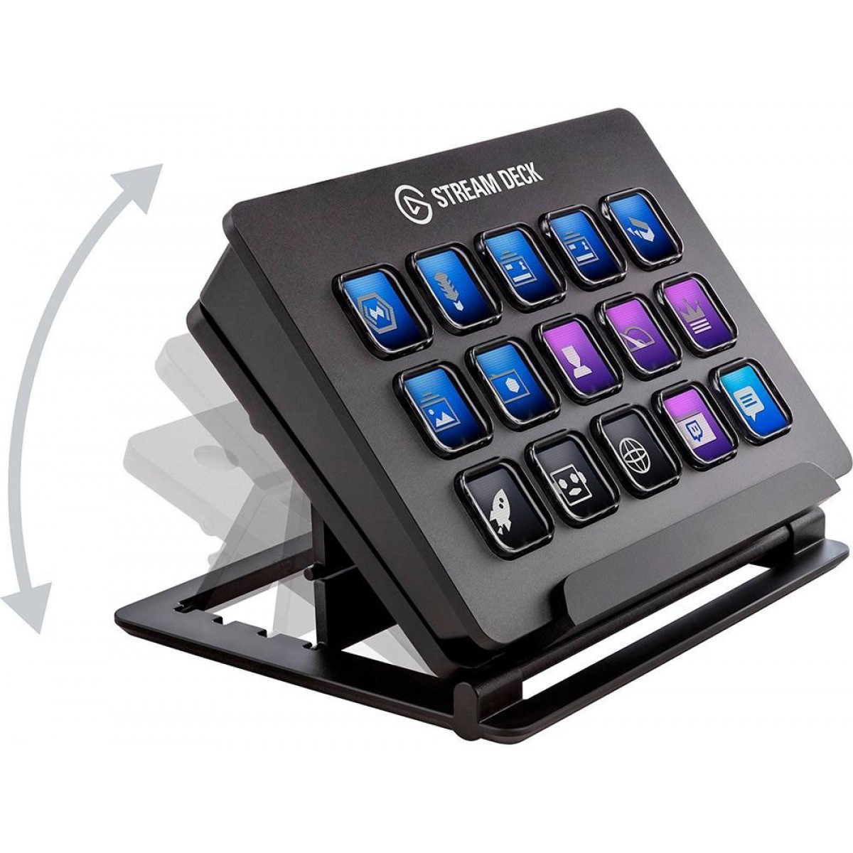 Controlador de Transmissão Stream Deck Elgato, USB Integrado, 10GAA9901