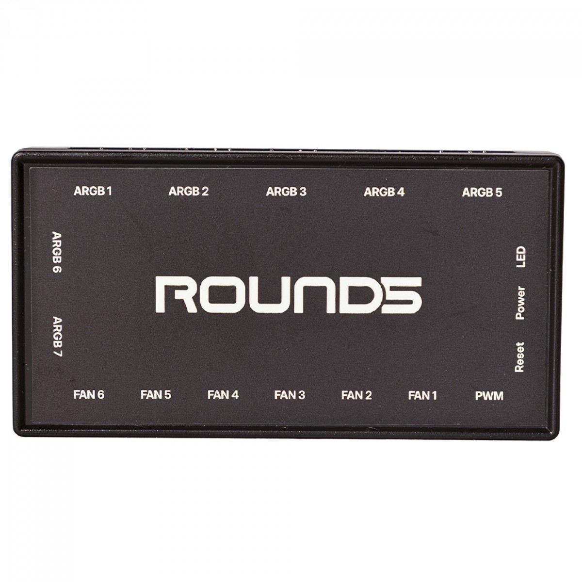 Controladora Round5 Black, ARGB, PWM, Preto, R5-CONTROLLER-ARGB-B-2207
