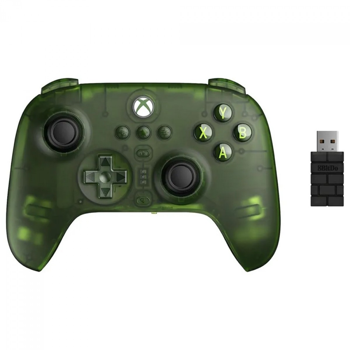 Controle 8BitDo Ultimate 3-Mode Jade, Para Xbox, Android, Windows, Wireless, 81HB03D