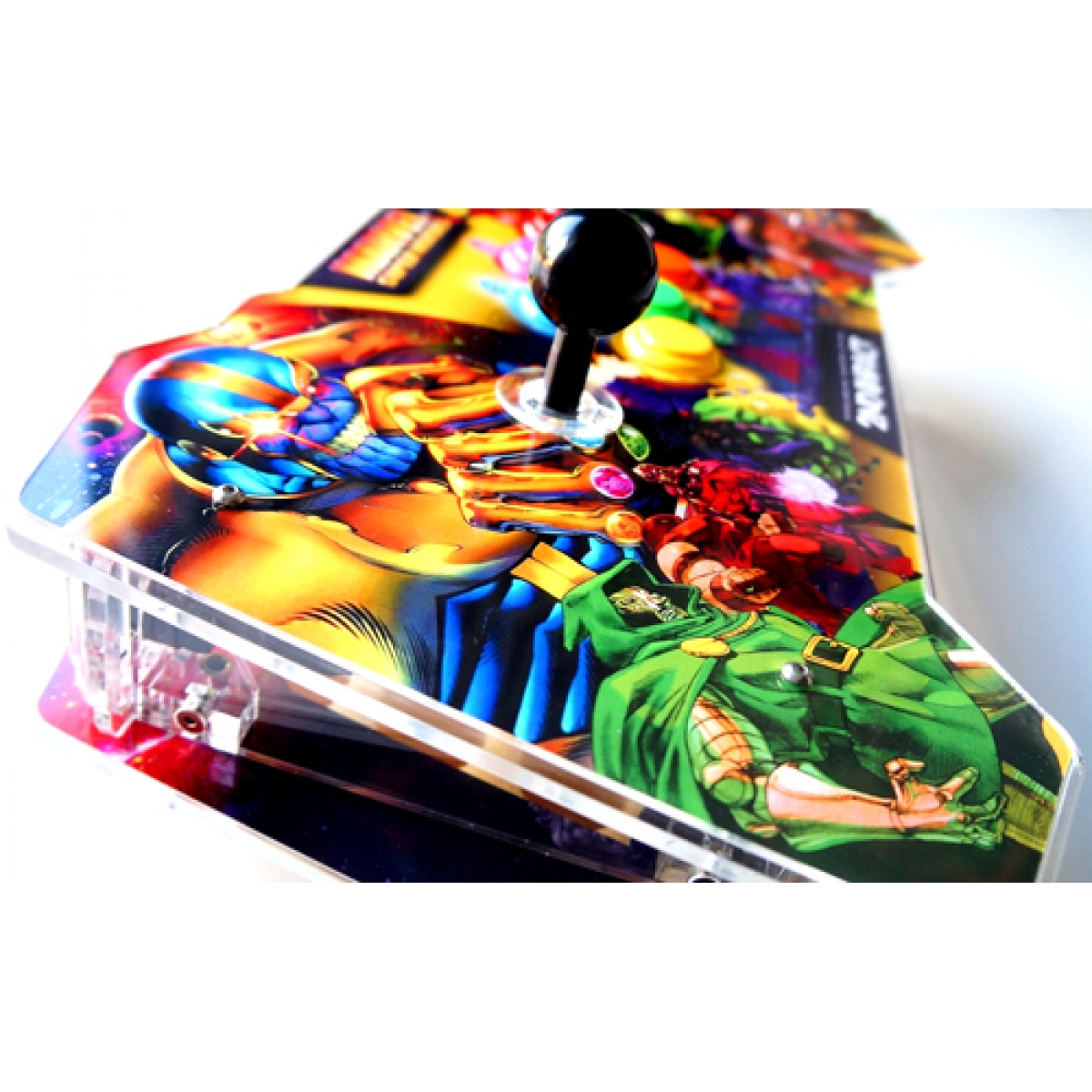 Controle Arcade para PC, PS3 e PS4 2ND Impact Falcon Full Acrílico Manche Optico Silent