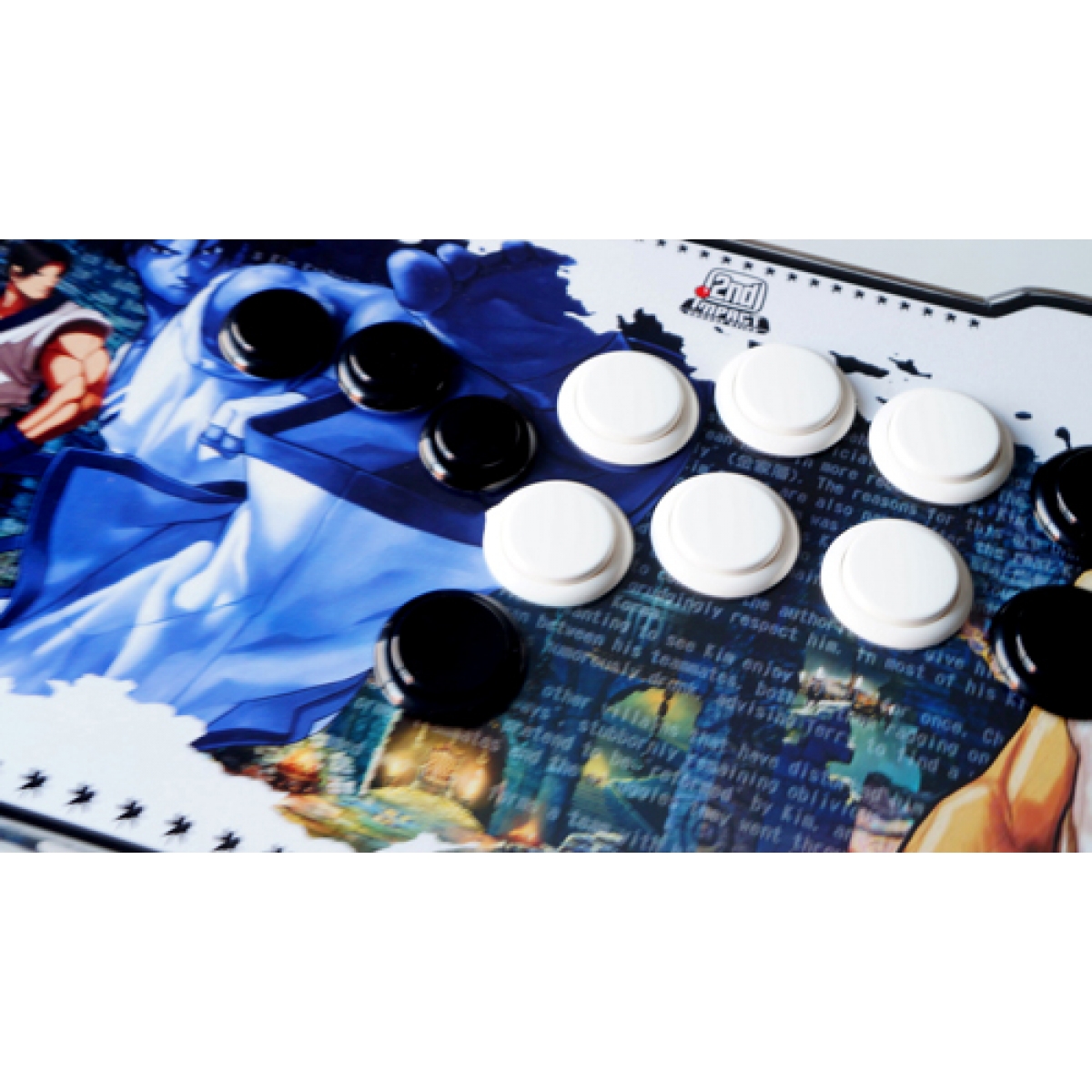 Controle Arcade para PC, PS3 e PS4 2ND Impact Hitbox Falcon Full Acrílico