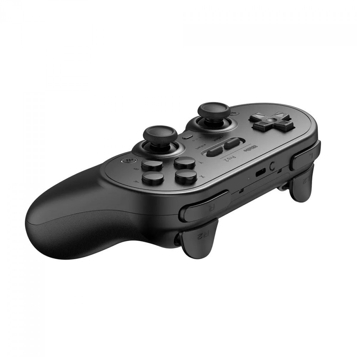 Controle Gamer 8BitDo Pro 2 Hall Edition, Bluetooth, Android, iOS, Switch, Black, 80GJ03