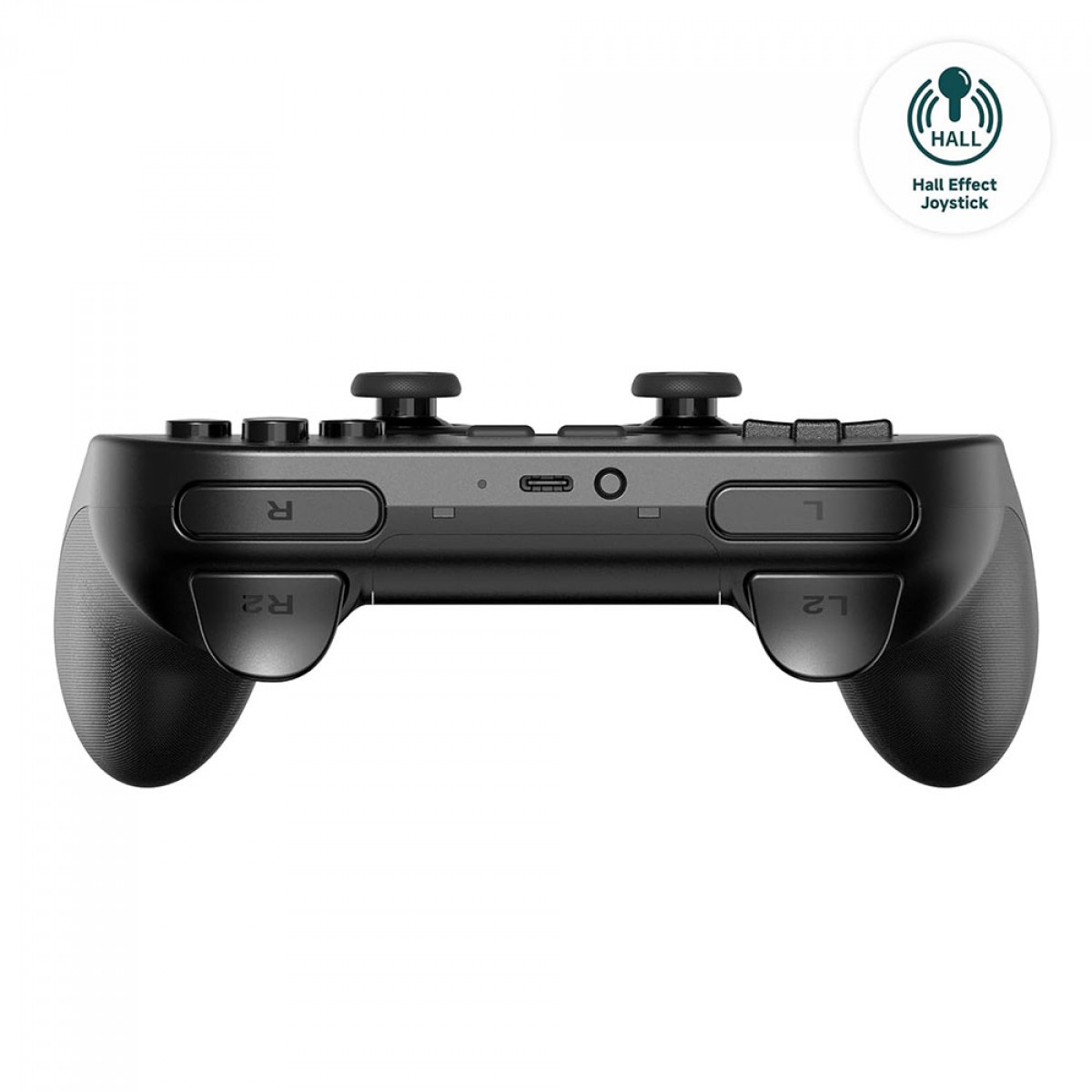 Controle Gamer 8BitDo Pro 2 Hall Edition, Bluetooth, Android, iOS, Switch, Black, 80GJ03