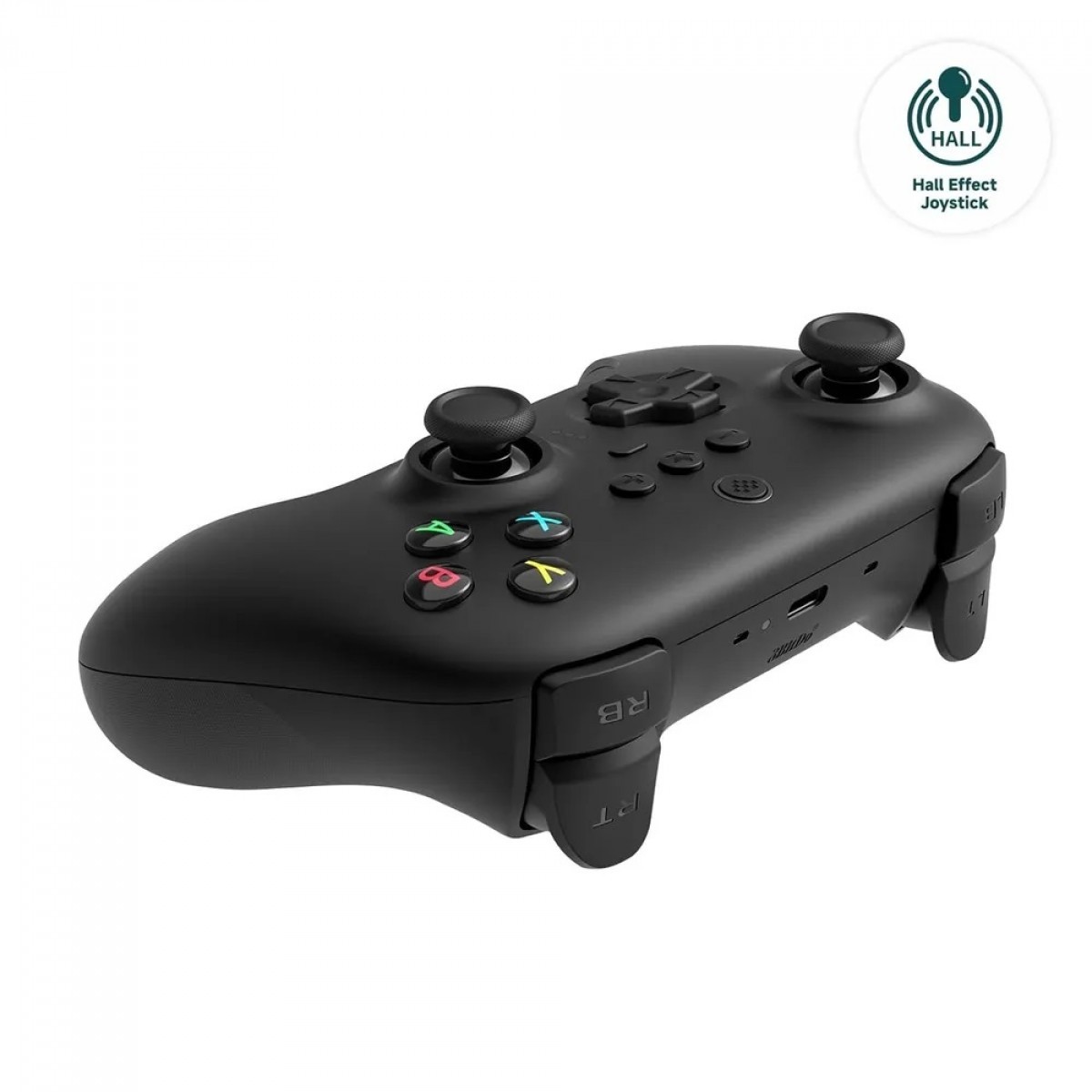 Controle Gamer 8BitDo Ultimate 2.4G Wireless, Windows, Android, Apple, SteamOS, Hall Effect, Preto, 81HA08