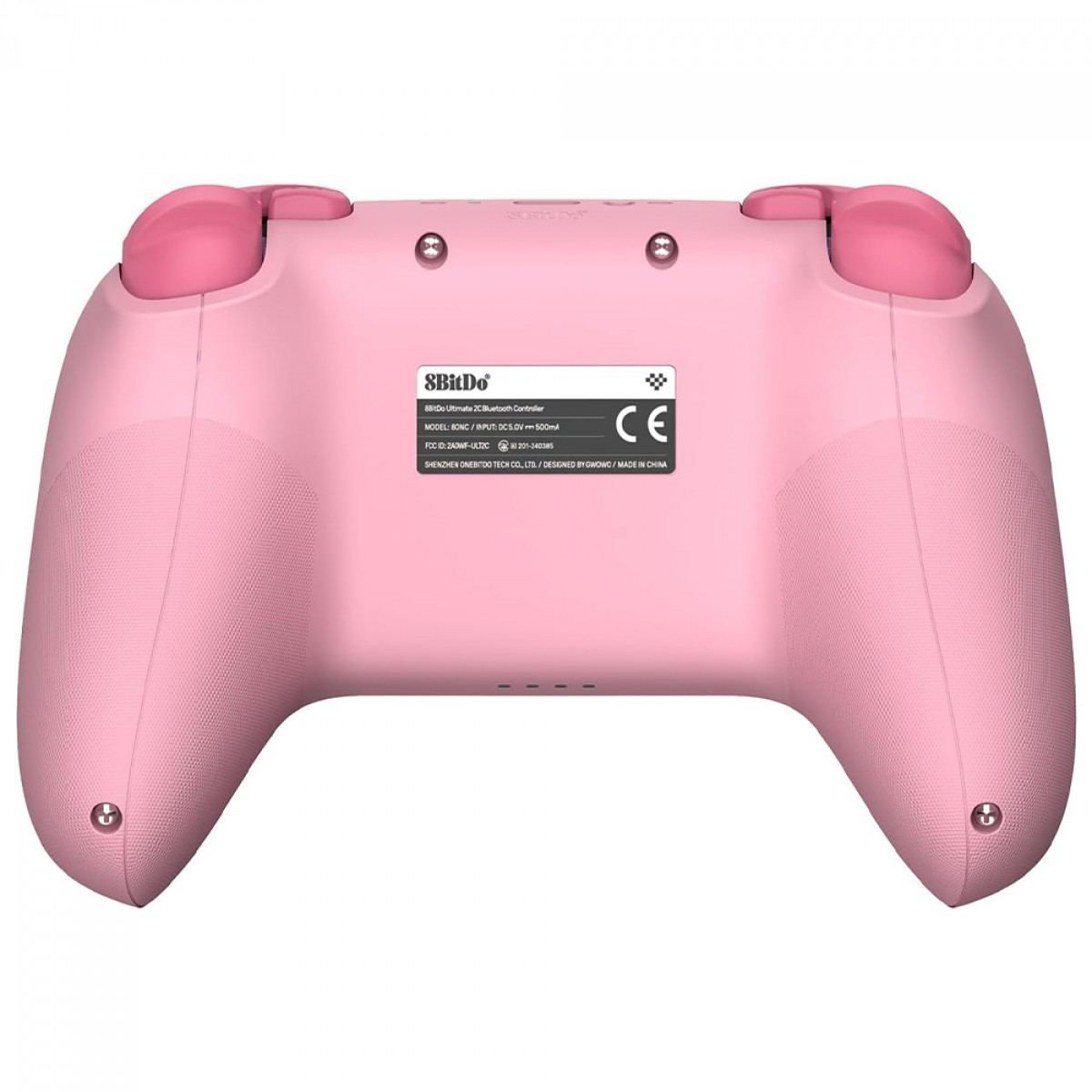 Controle Gamer 8BitDo Ultimate 2C Para Nintendo Switch, Bluetooth, Hall Effect, Rosa, 80NC02