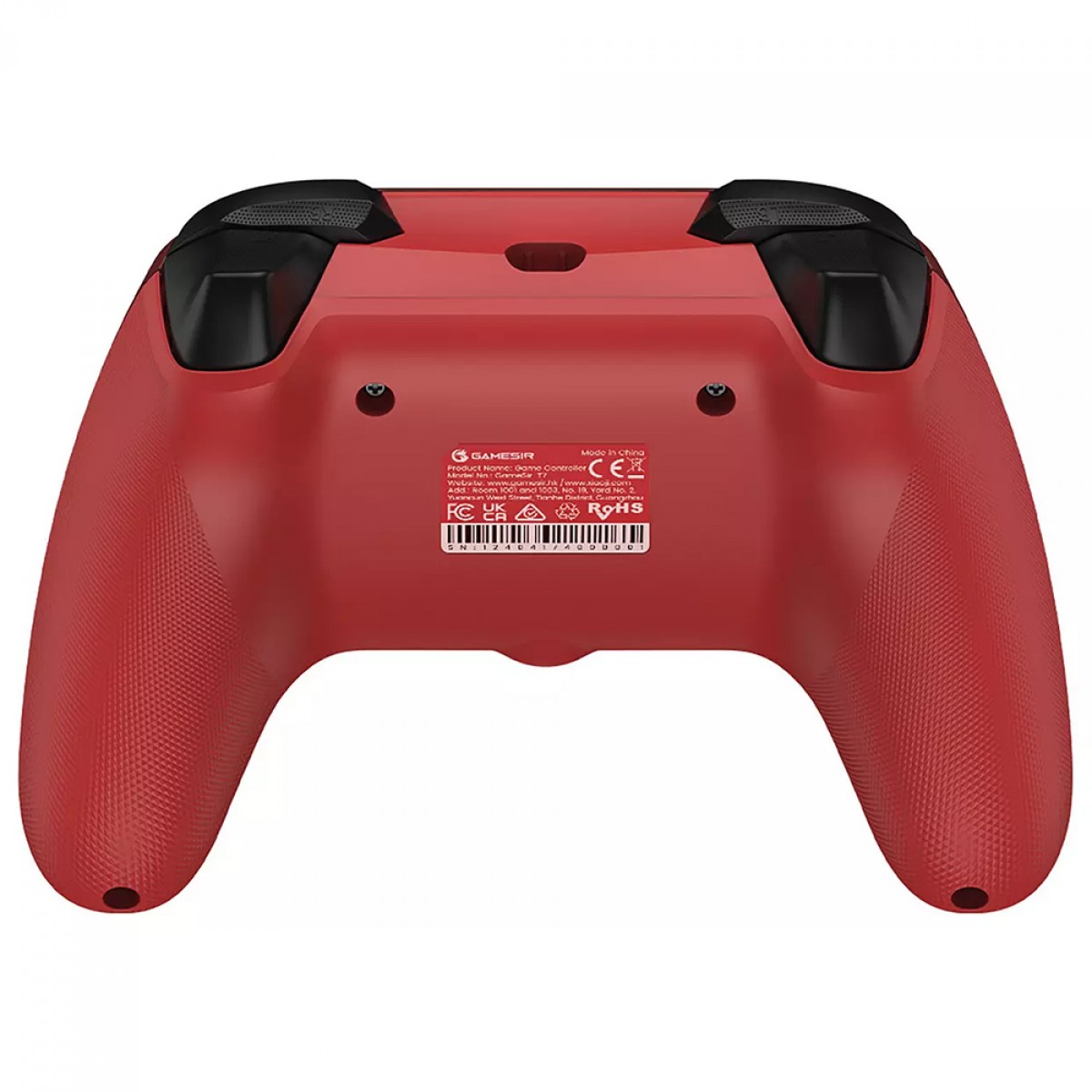 Controle Gamer GameSir T7 Ruby Red, USB, Para Xbox/PC, Hall Effect, Licenciado Microsoft, Vermelho
