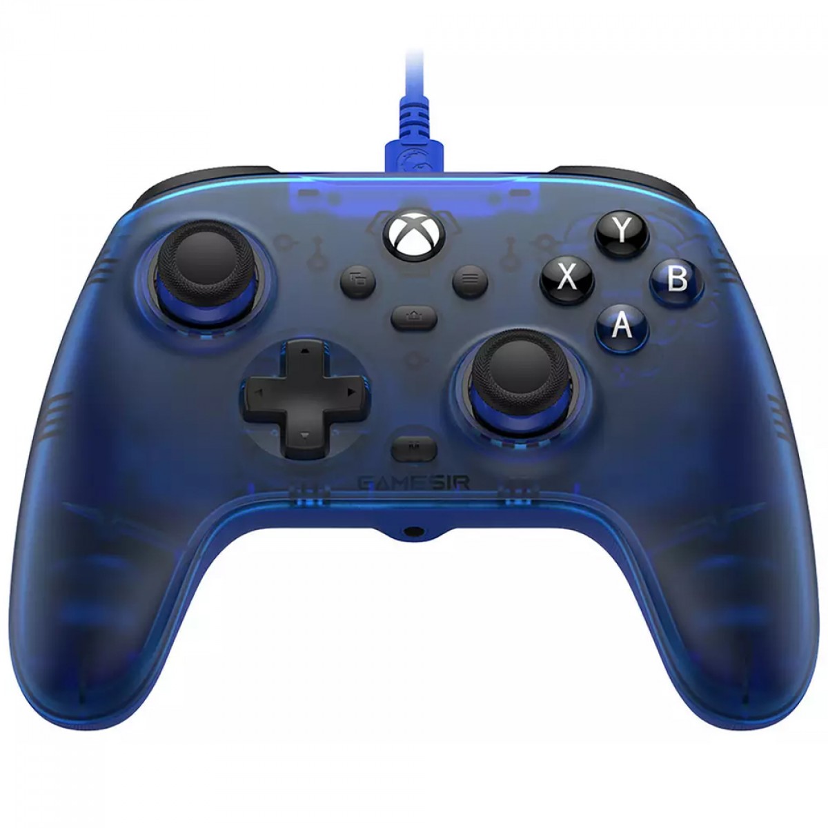 Controle Gamer GameSir T7 Saphire Blue, USB, Para Xbox/PC, Hall Effect, Licenciado Microsoft, Azul