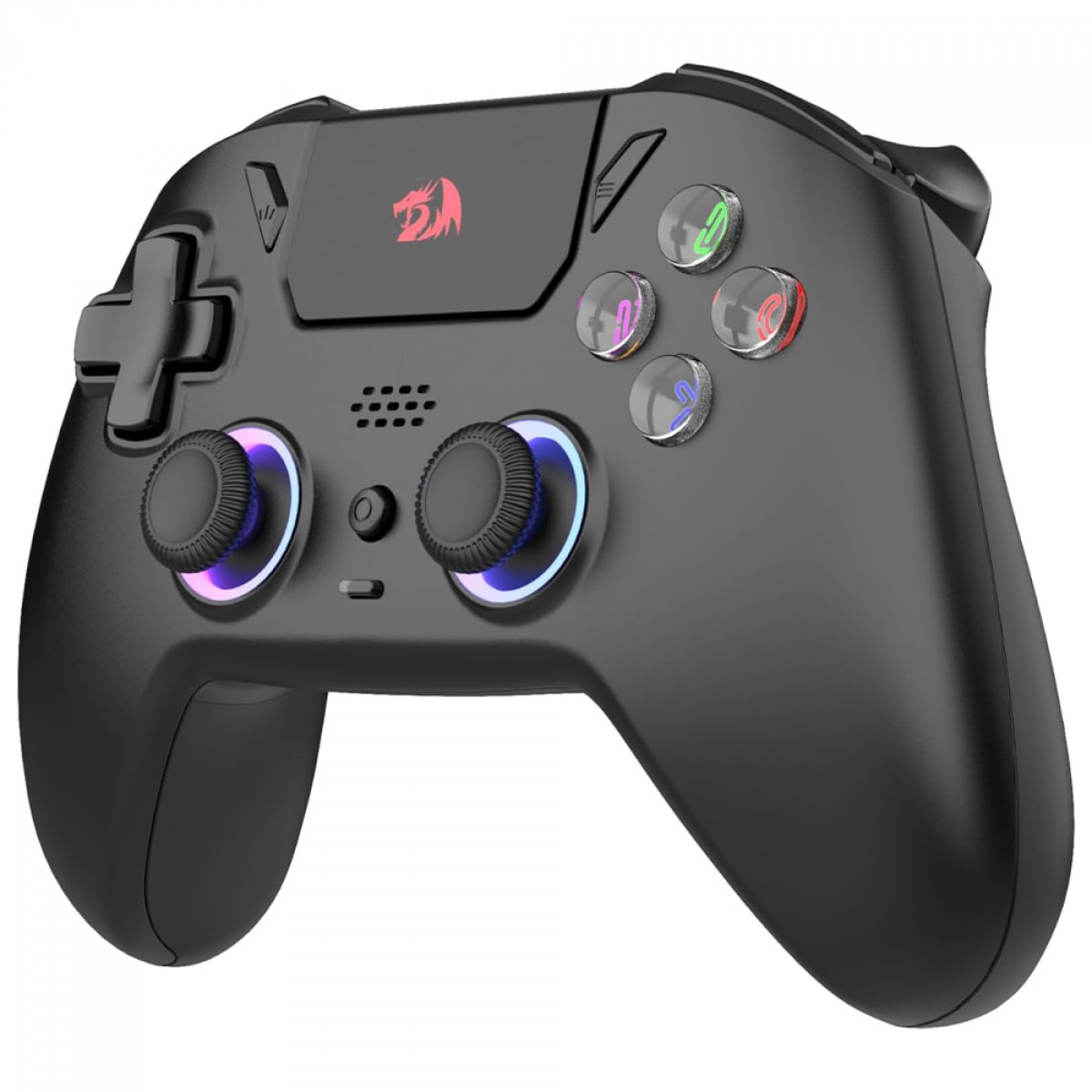 Controle Gamer Redragon Darkflame, Bluetooth, Hall Effect, LED, Preto, G820