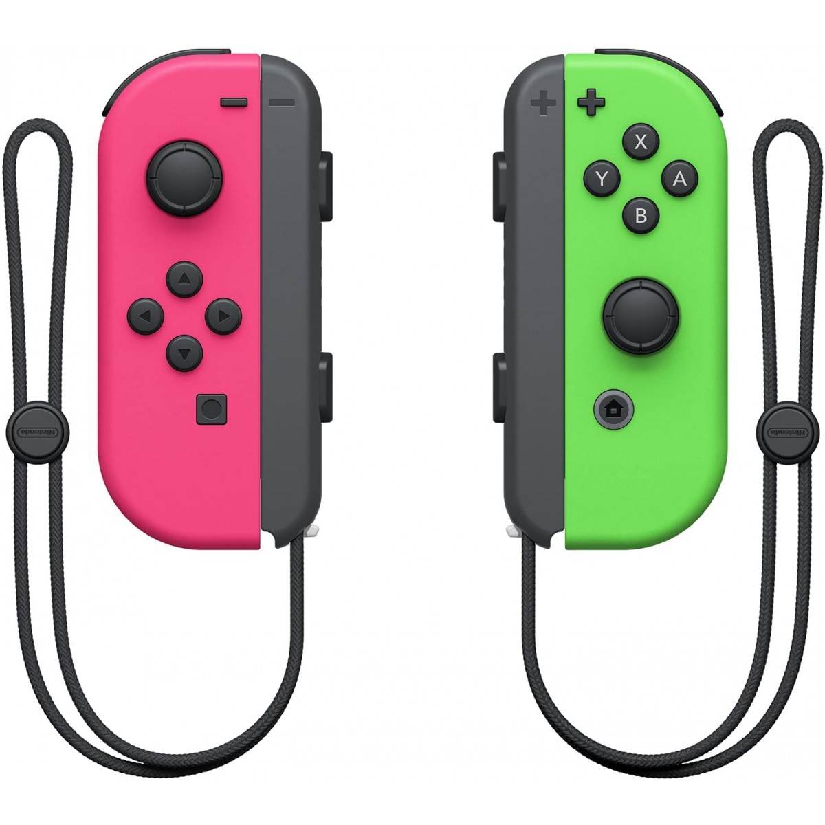 Controle Nintendo Joy-Con, Sem Fio, Nintendo Switch, Green/Pink, HBCAJAHA1