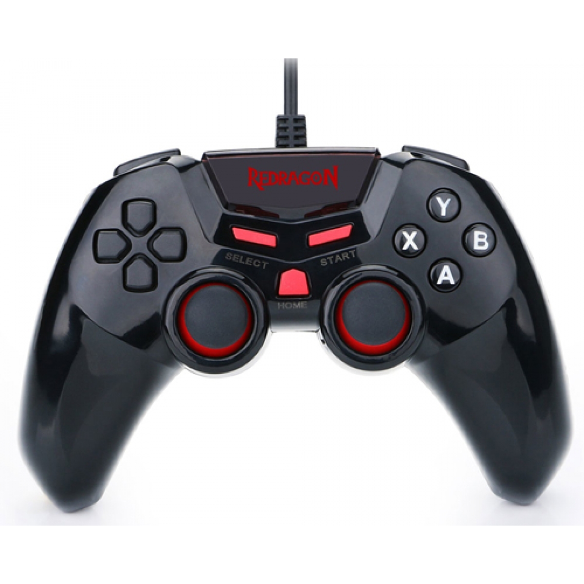 Controle Redragon Seymour 2 G806-1 USB PC/PS3 Preto