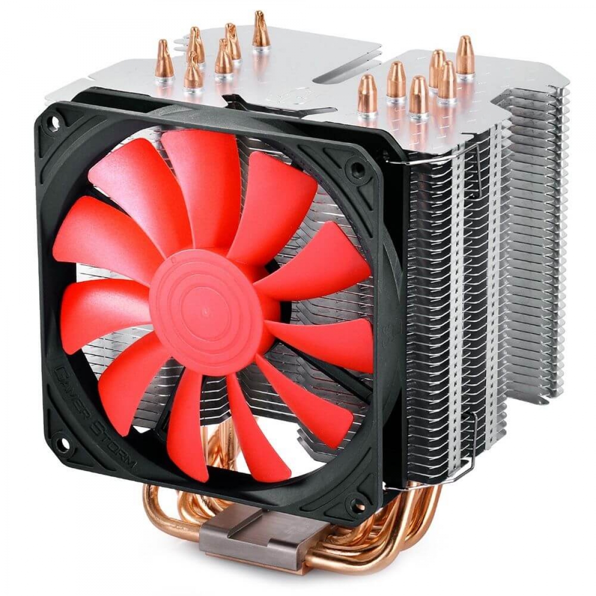 Cooler para Processador DeepCool Lucifer K2, Red 120mm, Inte-AMD, DPGS-MCH6-LCK2