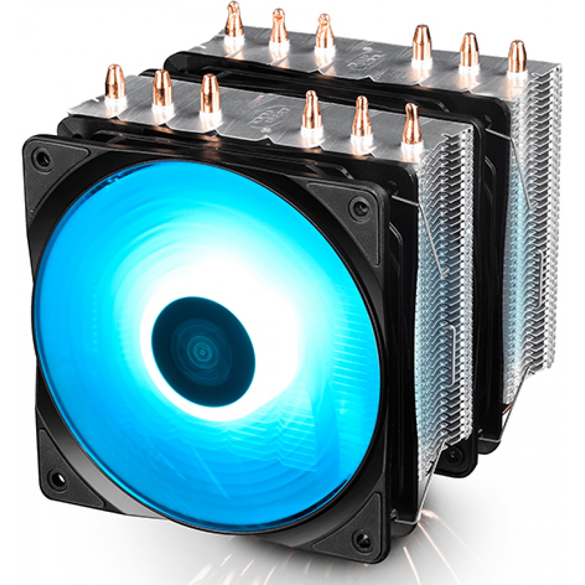 Cooler para Processador DeepCool Neptwin, RGB 120mm, Intel-AMD, DP-MCH6-NT-A4RGB